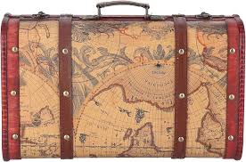 Valise Vintage Classique en Bois