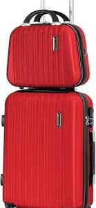 Ensemble Valise Cabin & Vanity Rouge Madisson