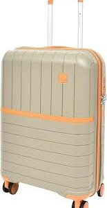 Valise Extensible en Polypropylène - Set de 3 Roues Champagne