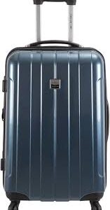 Valise Rigide 60 cm Bahamas Métallique Bleue