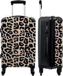 Valise Ado Fille Panthère Jaune - 67 cm
