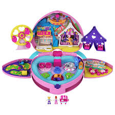Coffret Polly Pocket: Fête Foraine Portable avec Mini-Figurines