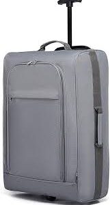 Valise Cabine Souple Légère 2 Roulettes - Gris