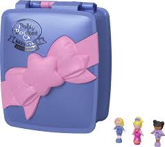Compact Collector Polly Pocket avec 3 Micro Poupées Héritage