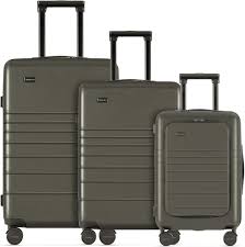 ETERNITIVE - Ensemble de 3 Valises Rigides en Polycarbonate & ABS