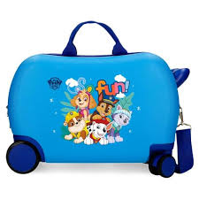 Valise Enfant Pat' Patrouille Bleu 31x45x20 cm