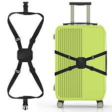 Sangle Élastique Réglable pour Valise - Sécurisation Noire