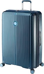 Valise Jumbo Extensible 4 Roues SONDO - Bleu
