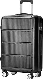 Valise Cabine OLOTU à Rayures Épaisses