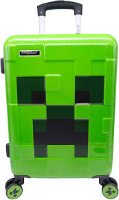 Valise Cabine MINECRAFT - 4 Roues Pivotantes