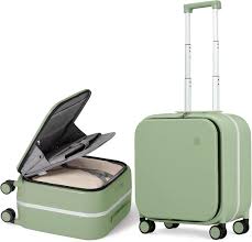 Valise à Roulettes Rotatives avec Poche pour Ordinateur