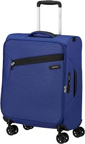 Samsonite Litebeam Spinner S - Bagage à Main Bleu Nautique 55 cm