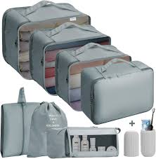 Organisateur de Valise Jsdoin - Lot de 9 Accessoires Pratiques