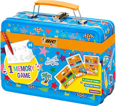 Valise de Voyage BIC Kids : 64 Pièces Créatives