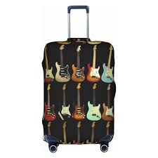 Housse de Bagage Lavable - Motif Guitare Artistique