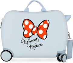 Valise Enfant Disney Good Vibes - Bleu 50x38x20 cm