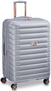 DELSEY PARIS - Valise Rigide Extensible Shadow 5.0 - 75 cm - Platine