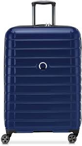 Valise Delsey Paris Shadow 5.0 - 75 cm - Marine Profond