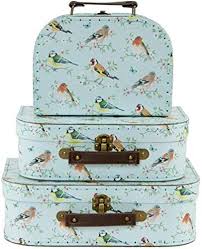 Sass & Belle : Lot de 3 Étuis pour Oiseaux