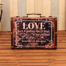 Valise Rétro Vintage pour Décoration Maison et Voyage