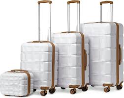 Set de 4 Valises Rigides Kono - Voyage 54cm
