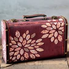 Valise Vintage ChengBeautiful pour Décoration de Mariage