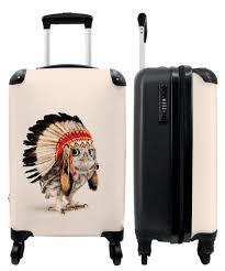 Valise Enfant Hibou Indian - Pas Cher et Pratique