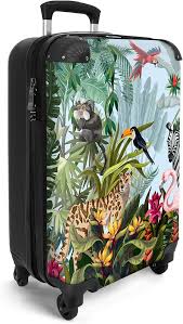 Valise Chariot Jungle - NoBoringSuitcases.com®