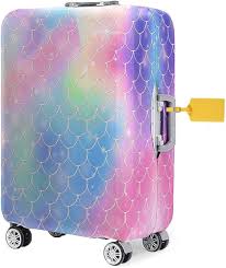 Housse Élastique de Valise FANSU - Protection Imprimée Écailles
