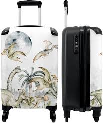 Valise Enfant Dinosaure - Jungle & Lune 55x35x20cm