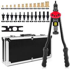 Valise à Outils Rivetage M3 à M12 avec Pistolet à Rivet
