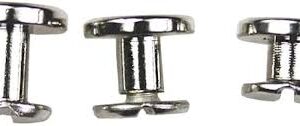 10 Ensembles de Rivets Doubles pour Cuir - 5/6.5/8 mm