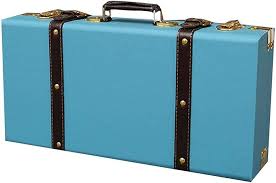 Valise Vintage HUAXUE - Couture 3D Spacieuse