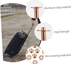 Kit de Rivets Rétro en Cuivre pour Bagages - VILLCASE 60 Ensembles