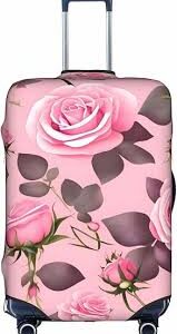 Protection Élégante pour Valises - Housse Élastique Jolies Roses