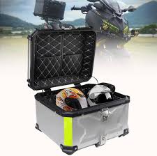 Top Case Moto YMAOMAO en Aluminium - Valise Étanche 45L à 100L