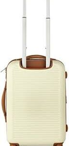 Valise Crème Extensible à 8 Roues