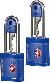 Cadenas TSA à Clé Samsonite - Lot de 2 (6 cm)