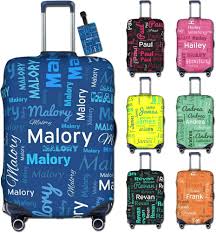 Housse de Valise Personnalisée avec Photo et Texte