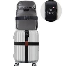 Sangles de Valise TSA Réglables - 3 pièces