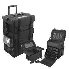 Mallette de Maquillage Studio Kemier avec Roues Omnidirectionnelles