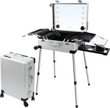 Valise de Maquillage Roulante EBANKU - 24 Pouces