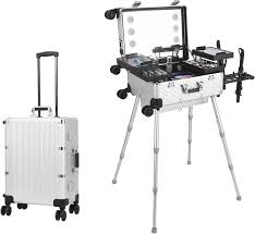 Valise Maquillage Pro avec Miroir et Sécurité