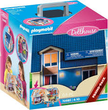 Maison Playmobil Transportable - Trois Enfants