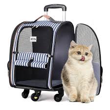 Sac à Dos Trolley pour Chats et Chiens Lekespring