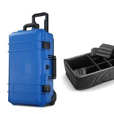 Boîte à Outils HJXX avec Roues et Poignée - Grande Valise en Mousse