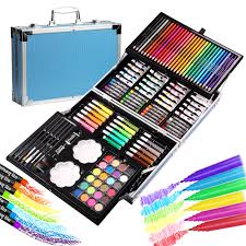 Set de Dessin Enfant Halobios - 144 PCS dans une Valise Luxe