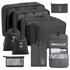 Organisateur de Voyage : Lot de 10 Cubes de Rangement