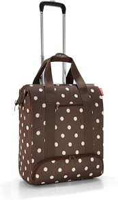 Valise Reisenthel à Pois Mocha (Marron)