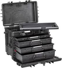 Valise EXPLORER 5140 BTK02.AH avec tiroirs extractibles